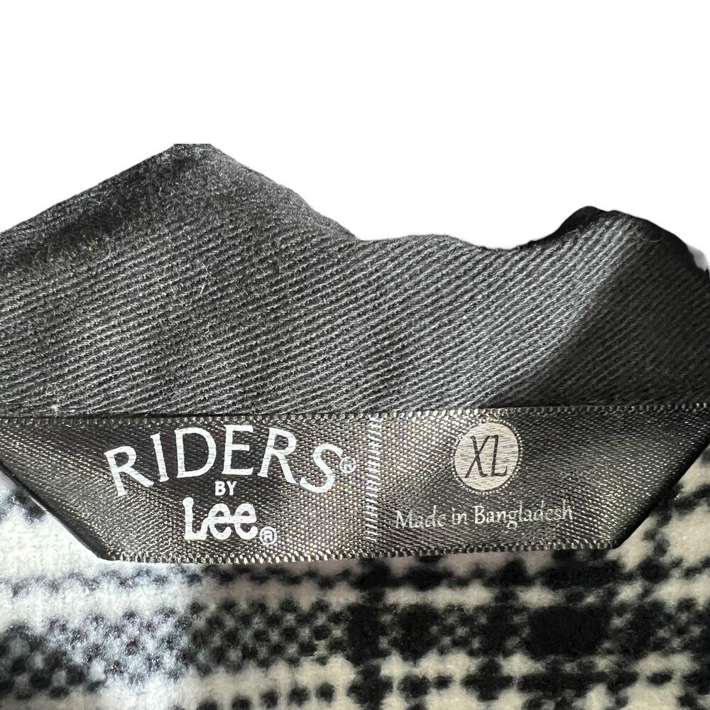 Riders By Lee Full Button Down Collared Shirt - image 7